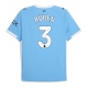 Manchester City Ruben Dias #3 Domaci Dres 2025-26 Kratak Rukav Manchester City Ruben Dias #3 Domaci Dres 2025-26 Kratak Rukav